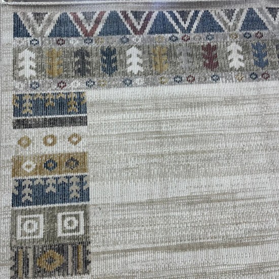 Kyona Turkish carpet bohemian pattern 05130A cream color