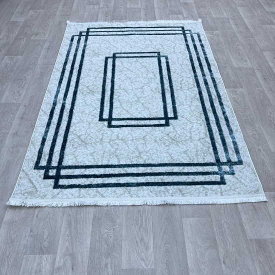 Turkish Shams carpet 003 cyan size 150*220