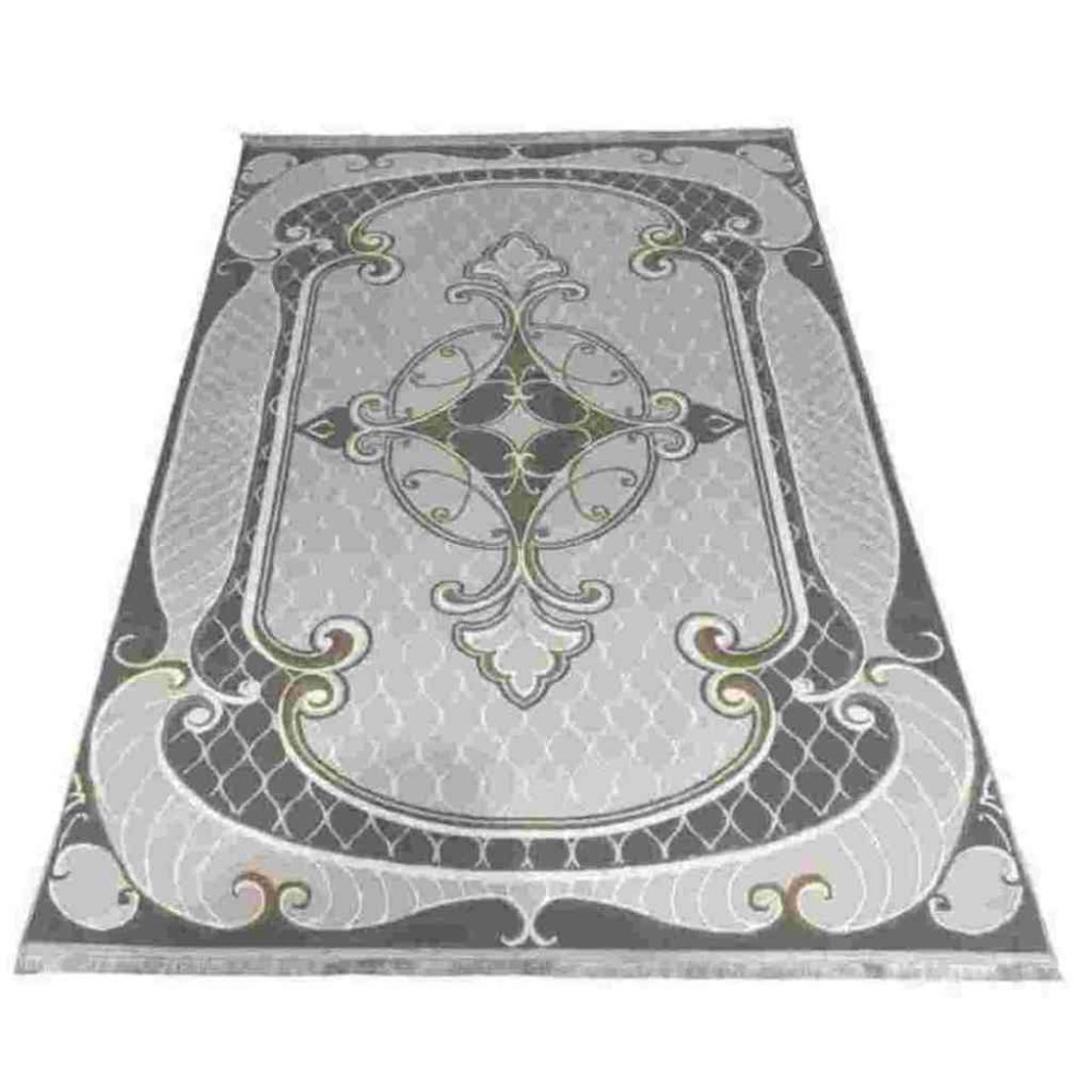 سجاد تركي بيونكلا BN102A كريم رصاصي مقاس 400*600