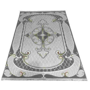 سجاد تركي بيونكلا BN102A كريم رصاصي مقاس 400*600