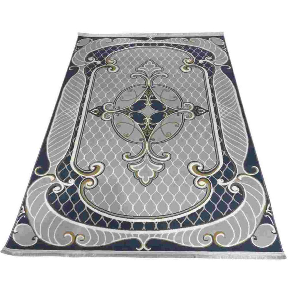 سجاد تركي بيونكلا BN102A رصاصي سماوي مقاس 400*600 سجاد تركي بيونكلا BN102A رصاصي سماوي مقاس 400*600