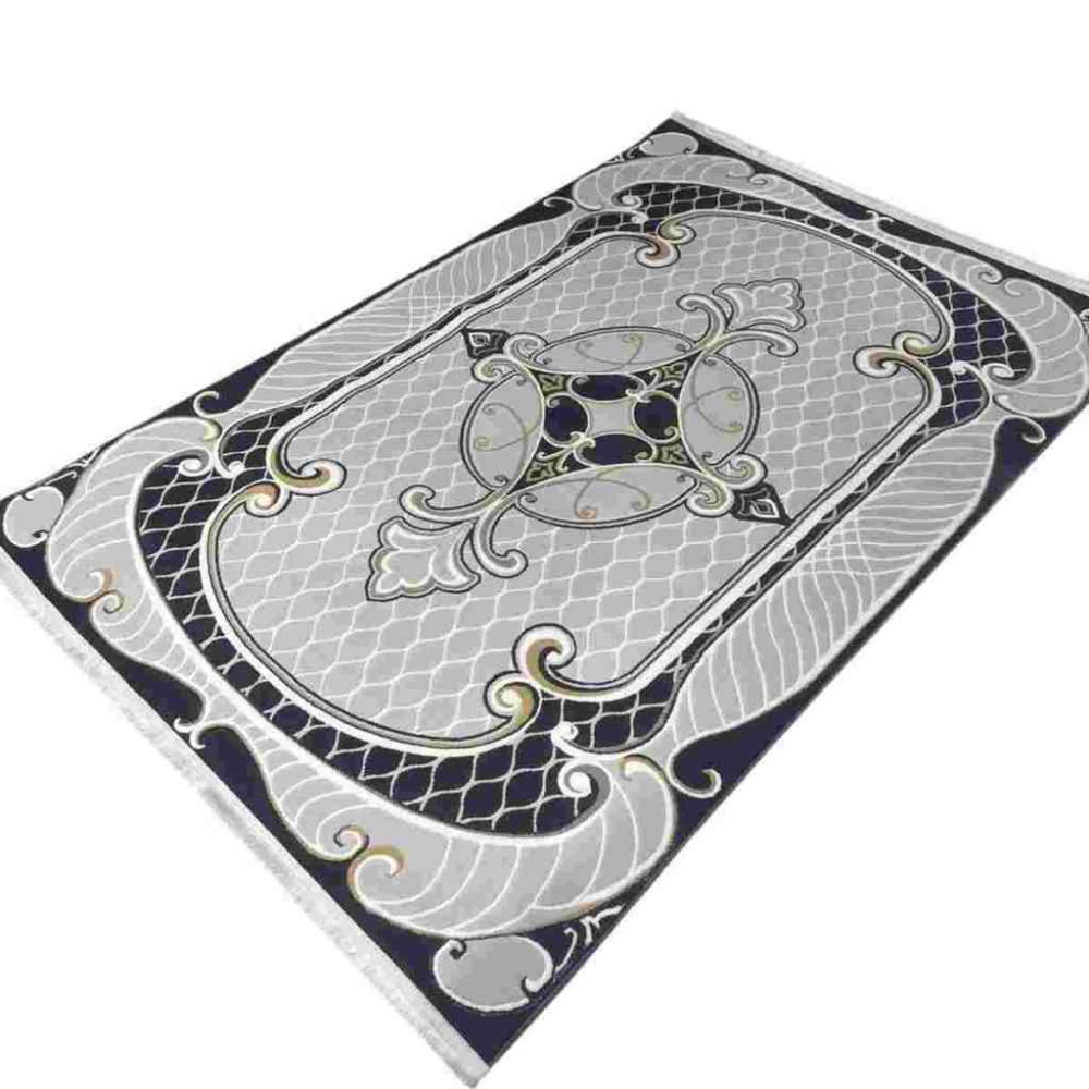 سجاد تركي بيونكلا BN102A رصاصي كحلي مقاس 50*80