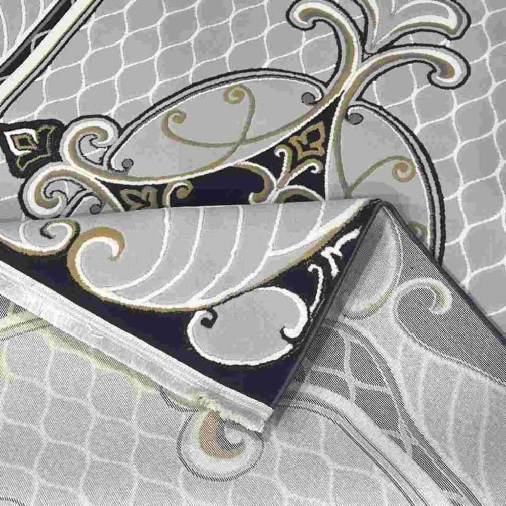 سجاد تركي بيونكلا BN102A رصاصي كحلي مقاس 50*80