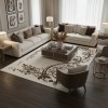 JANAN Turkish Modern Rugs S1014 CREAM size 150*220