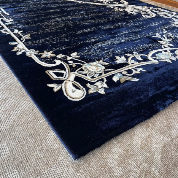 JANAN Turkish Modern Rugs S1014 NAVY size 250*350