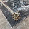 سجاد مودرن جانان تركي S1015 رصاصي مقاس 250*350