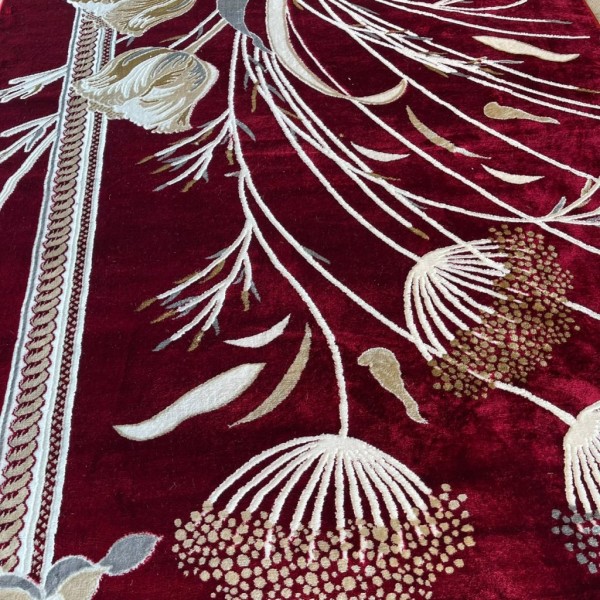 JANAN Turkish Modern Rugs S1015 BURGUNDY size 250*350