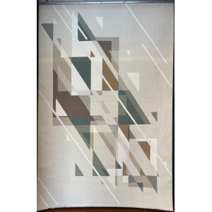 سجاد المصممين لونك تركي A0058 كريم كوكين مقاس 300*400