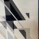 سجاد المصممين لونك تركي A0058 كريم غامق اسود مقاس 50*80 - سجاد فرنسي شرقي
