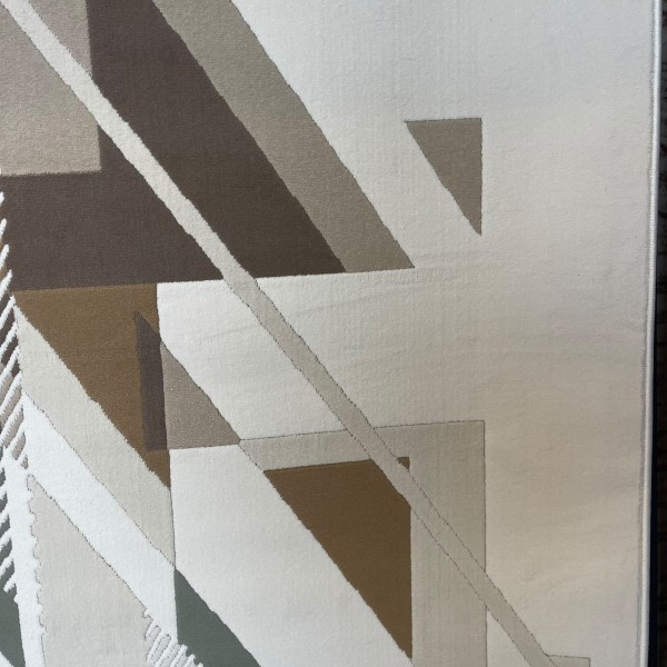 سجاد المصممين لونك تركي A0058 كريم غامق مقاس 250*350