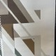 سجاد المصممين لونك تركي A0058 كريم غامق دائري مقاس 150*150 - سجاد فرنسي شرقي