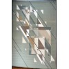 LAWUNING Turkish Designer Rugs A0058 Dark green size 100*100