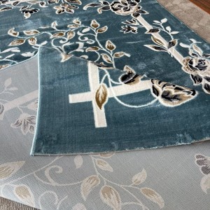 MALMO Turkish classic Rugs S1019 blue size 100*200
