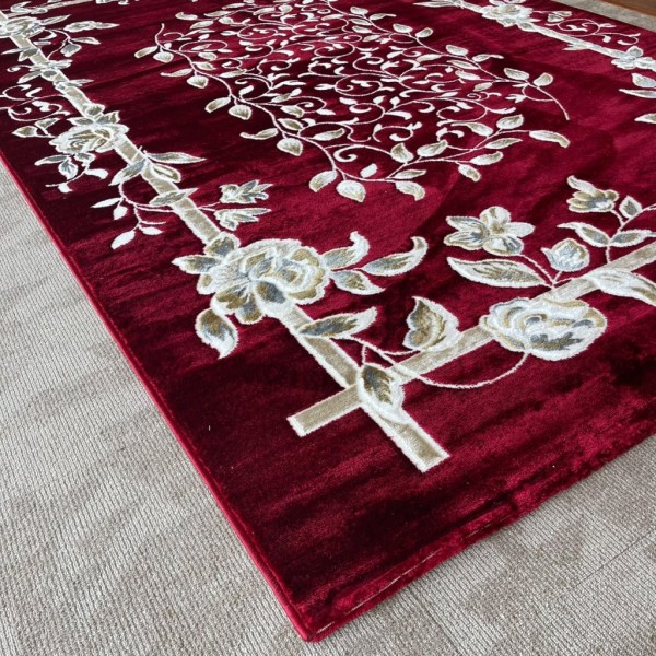 MALMO Turkish classic Rugs S1019 BURGUNDY size 250*350