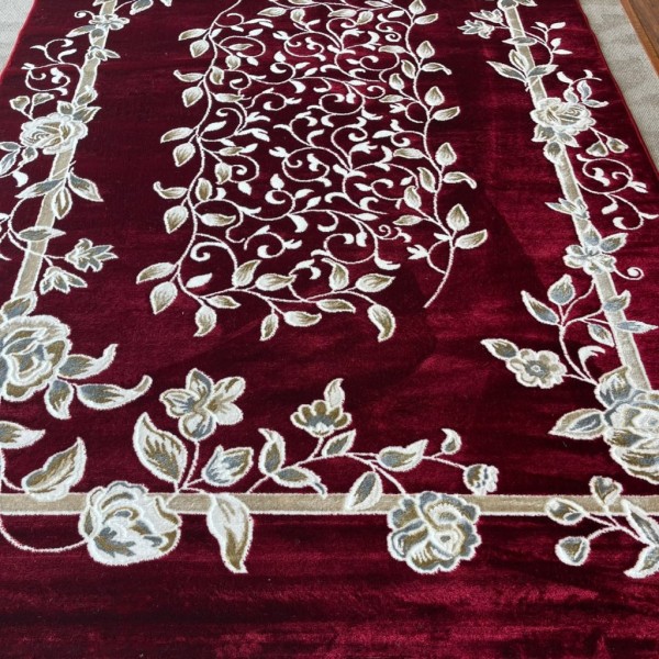 MALMO Turkish classic Rugs S1019 BURGUNDY size 250*350