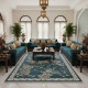 سجاد كلاسيك مالمو تركي S1020 سماوي مقاس 100*200