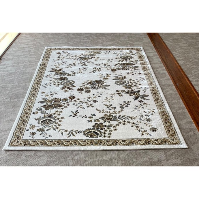 سجاد كلاسيك مالمو تركي S1020 كريم مقاس 100*300