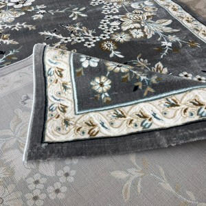 MALMO Turkish classic Rugs S1020 gray size 100*300