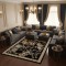 سجاد كلاسيك مالمو تركي S1020 كحلي مقاس 50*80