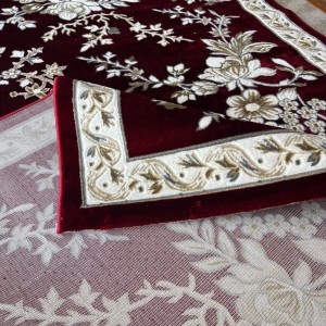 سجاد كلاسيك مالمو تركي S1020 عنابي مقاس 300*400
