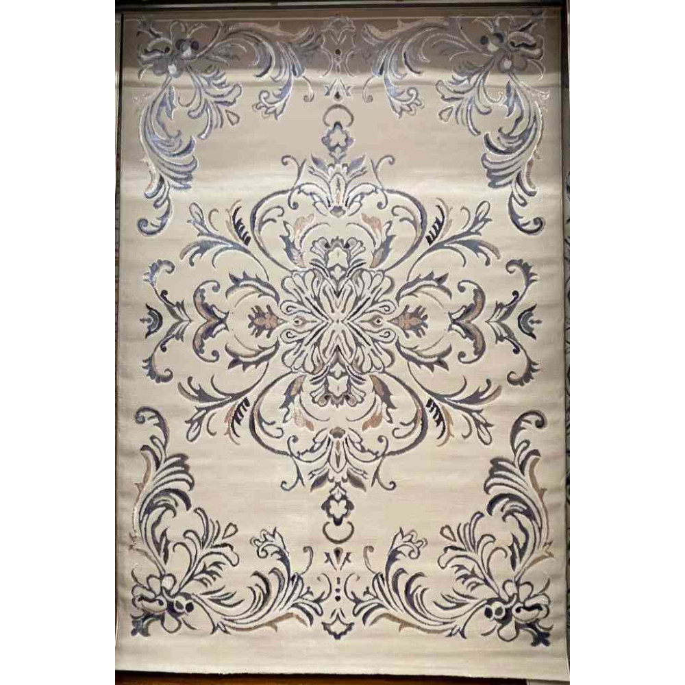 سجاد ميلسا تركي 5072A لون سماوي مقاس 50*80