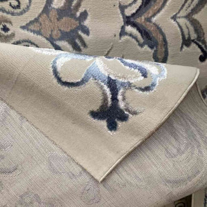 سجاد ميلسا تركي 5072A لون سماوي مقاس 50*80