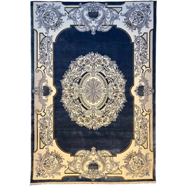 سجادة رازانا تركية 36262A سماوي مقاس 200*300
