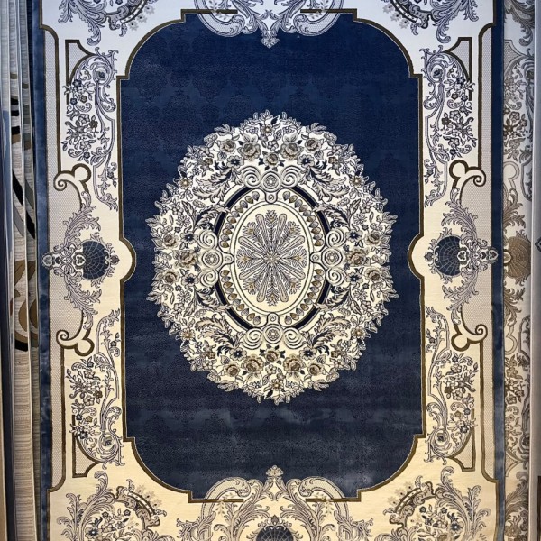 سجادة رازانا تركية 36262A سماوي مقاس 200*300