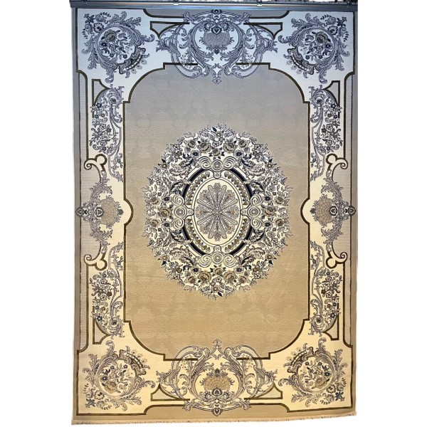 سجادة رازانا تركية 36262A رصاصي فاتح مقاس 300*400