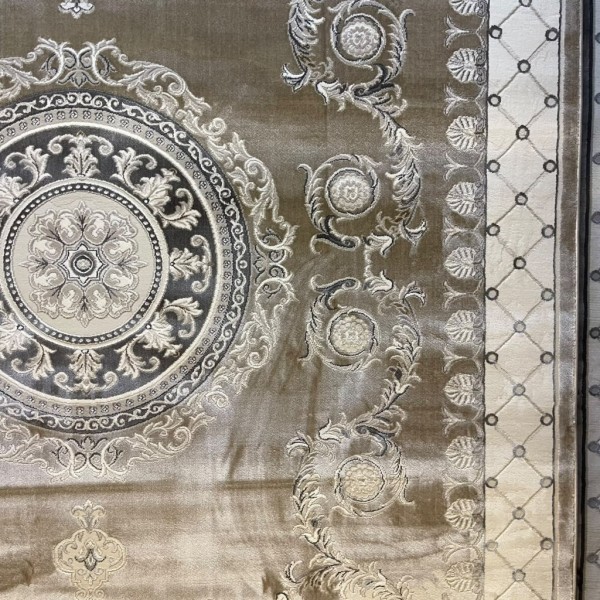 سجادة ريناس تركية 41152A بيج مقاس 100*300