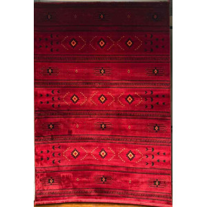 سجاد تركي بخارى سوبر افغاني 07381 احمر مقاس 250*350