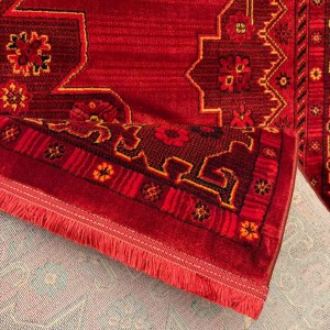 Turkish Bukhari Super Afghani Rug RFG4512 Red Size 250*350