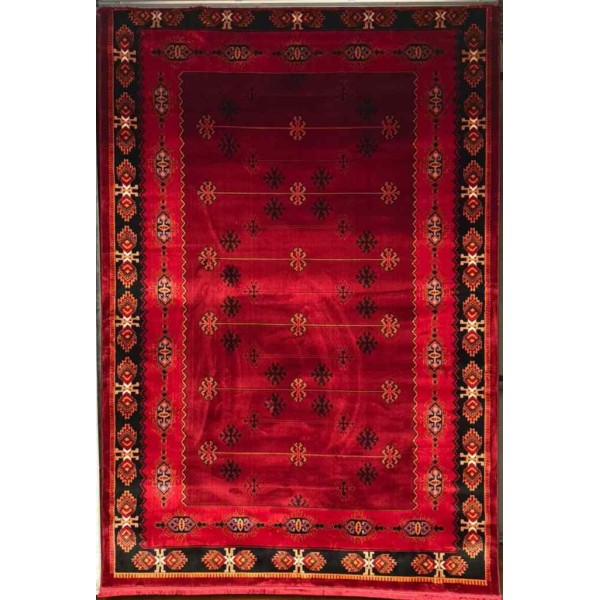 سجاد تركي بخارى سوبر افغاني RFG4520 احمر مقاس 80*150