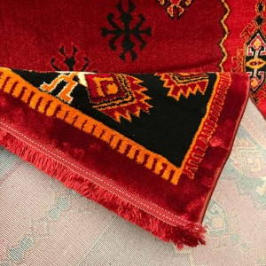 Turkish Bukhari Super Afghani Rug RFG4520 Red Size 100*200