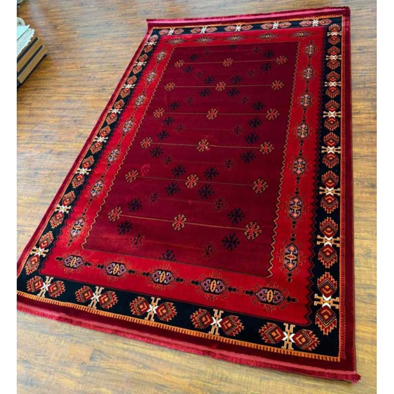 سجاد تركي بخارى سوبر افغاني RFG4520 احمر مقاس 400*600