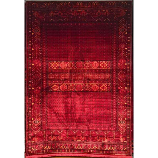 سجاد تركي بخارى سوبر افغاني RFG4539 احمر مقاس 50*80
