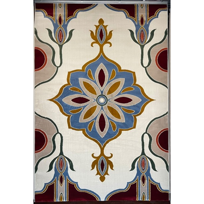 سجاد تركي سوبر ستار F500A كريم مقاس 220*150