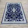 Taj Iranian Turkish Engraving Oriental Rug 36023A Navy 300*400