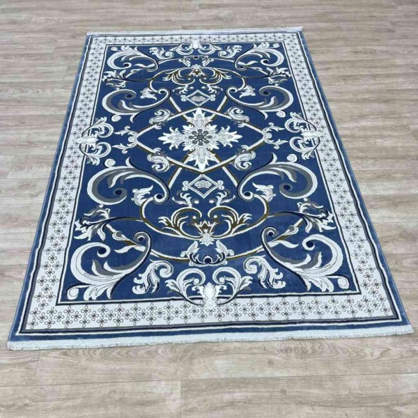 Taj Iranian Turkish Engraving Oriental Rug 36023A Beige Size 400x500