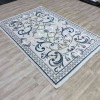 Taj Iranian Turkish Engraving Oriental Rug 36023A Light grey Size 250*350