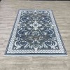 Taj Iranian Turkish Engraving Oriental Rug 36023A Gray 400x500