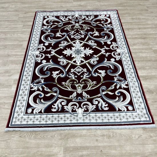 Taj Iranian Turkish Engraved Oriental Rug 36023A Red Size 400x500 Taj Iranian Turkish Engraved Oriental Rug 36023A Red Size 400x500