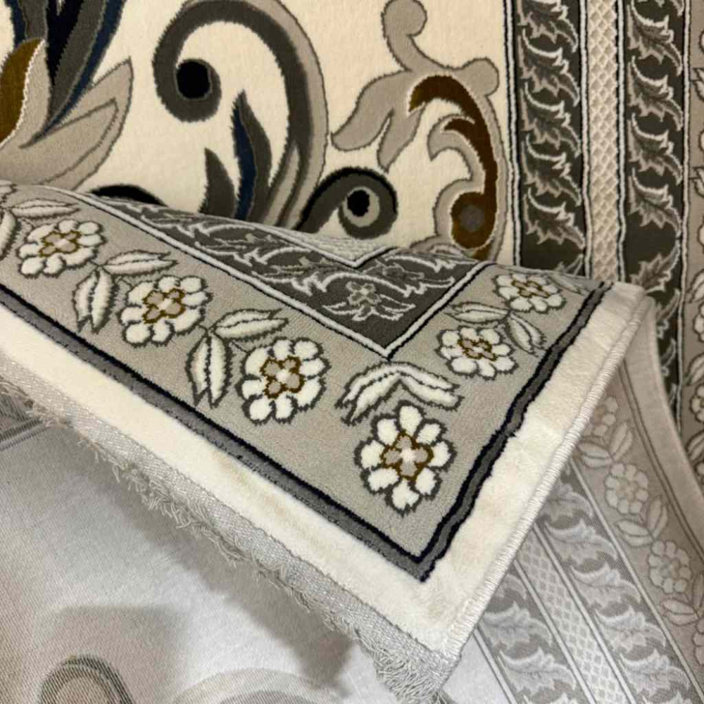 سجاد تركي تاج 8 38318A كريم مقاس 400*600