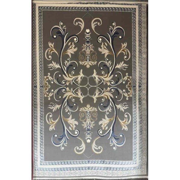 سجاد تركي تاج 8 38318A رصاصي مقاس 400*600