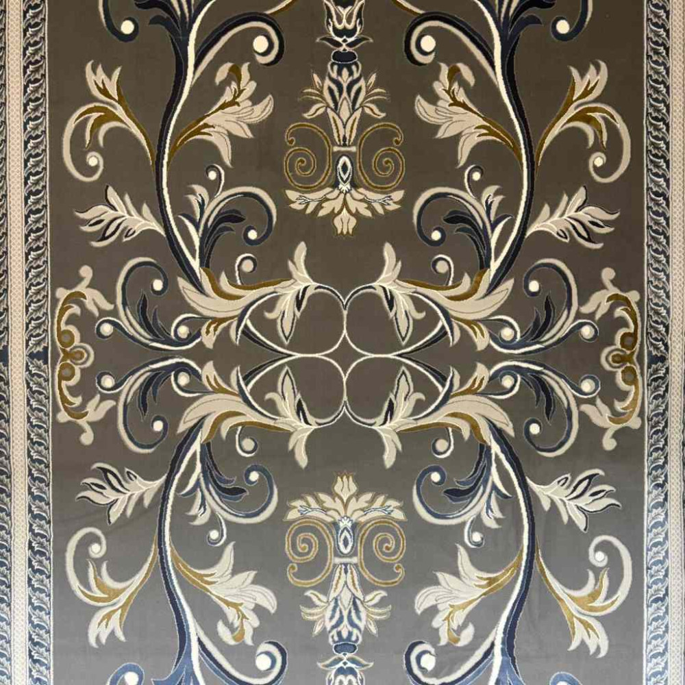 سجاد تركي تاج 8 38318A رصاصي مقاس 50*80