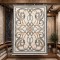 Turkish rug Wardah French pattern AL194A CREAM blue size 250*350