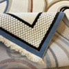 Turkish rug Wardah French pattern AL194A CREAM blue size 250*350