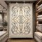 Turkish rug Wardah French pattern AL194A CREAM gray size 80*150