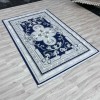 Serenity Turkish carpet Iranian hand-knotted 36235 navy blue size 300*400