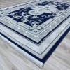 Serenity Turkish carpet Iranian hand-knotted 36235 navy blue size 300*400